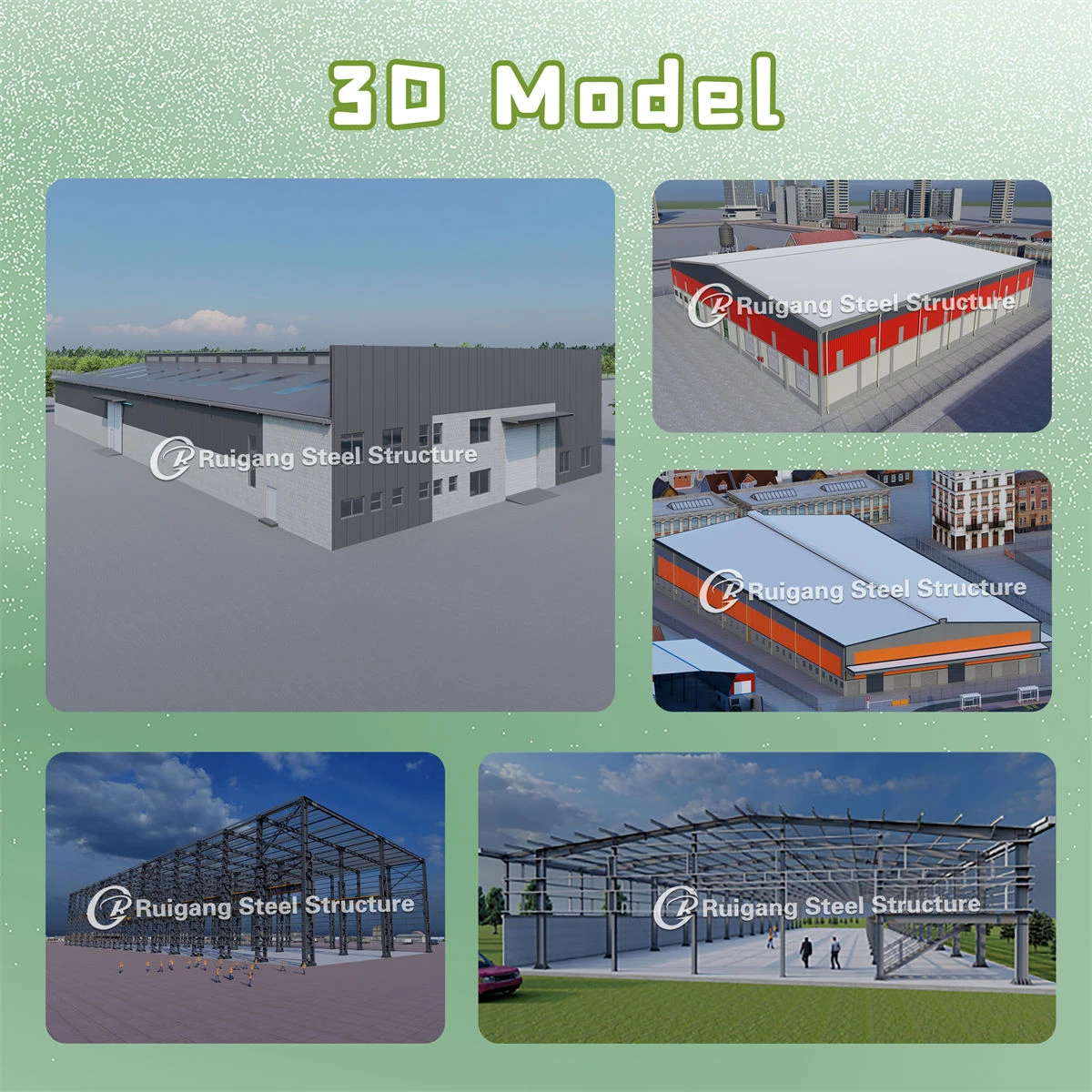 steel structure 3d model steel structure 3d model